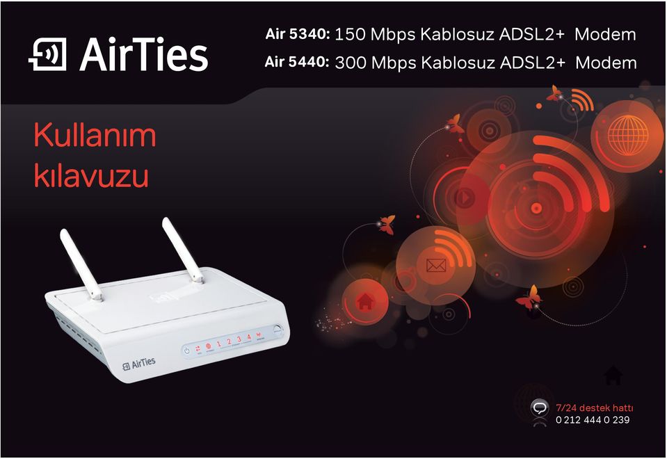 300 Mbps Kablosuz ADSL2+ Modem