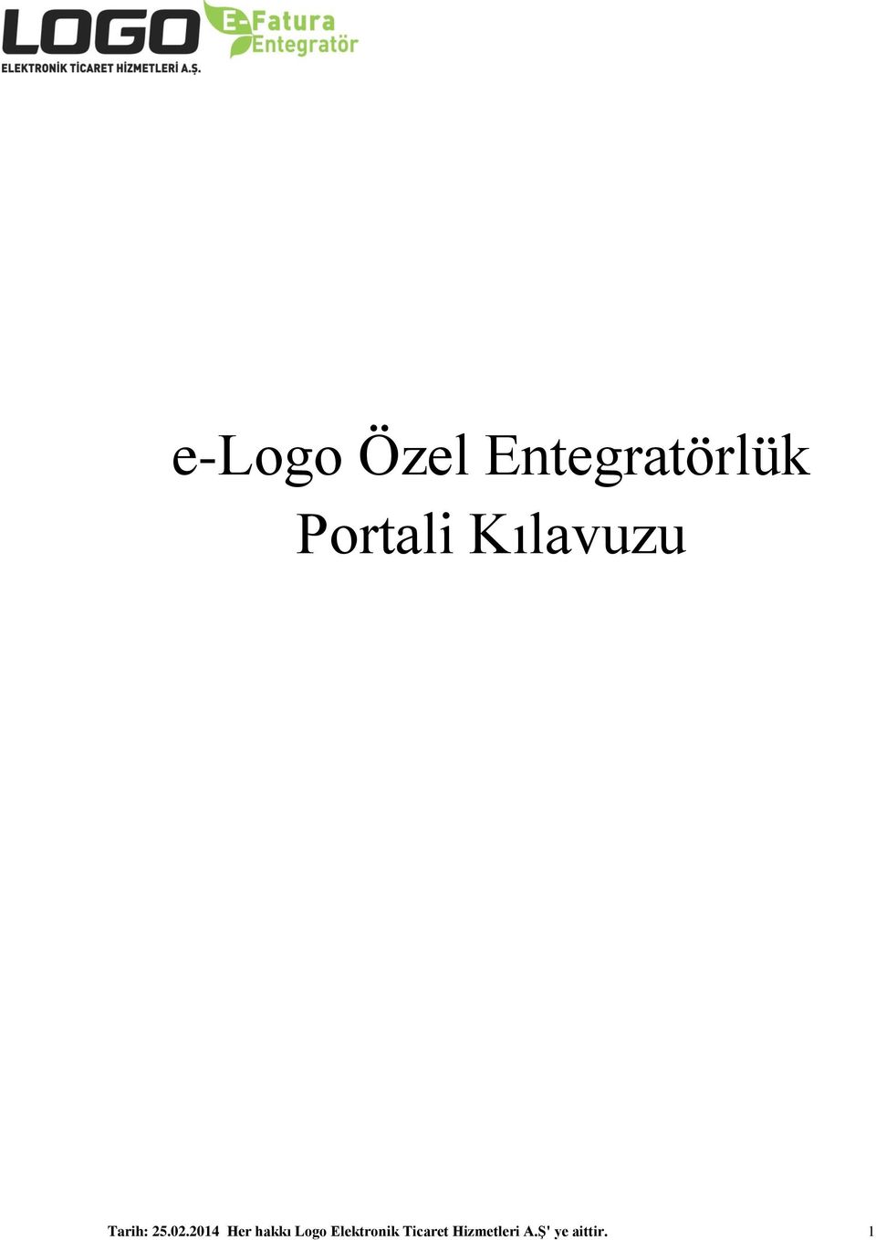 2014 Her hakkı Logo Elektronik