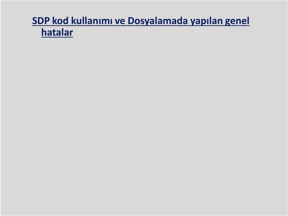 804 Gelen Giden Evrak kodu bazı birimlerde dosyalama için kullanılmaktadır ancak bu kod sadece Genel Evrak birimi evrak tutuyorsa kullanılması gereken bir koddur ve birimlerde