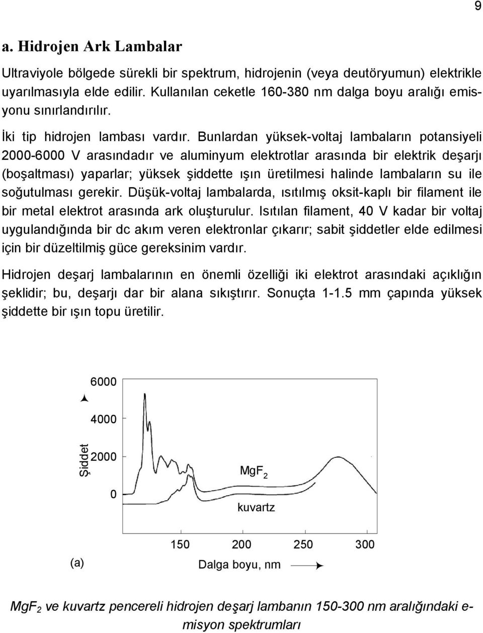 Bunlardan yüksek-voltaj lambaların potansiyeli 2000-6000 V arasındadır ve aluminyum elektrotlar arasında bir elektrik deşarjı (boşaltması) yaparlar; yüksek şiddette ışın üretilmesi halinde lambaların