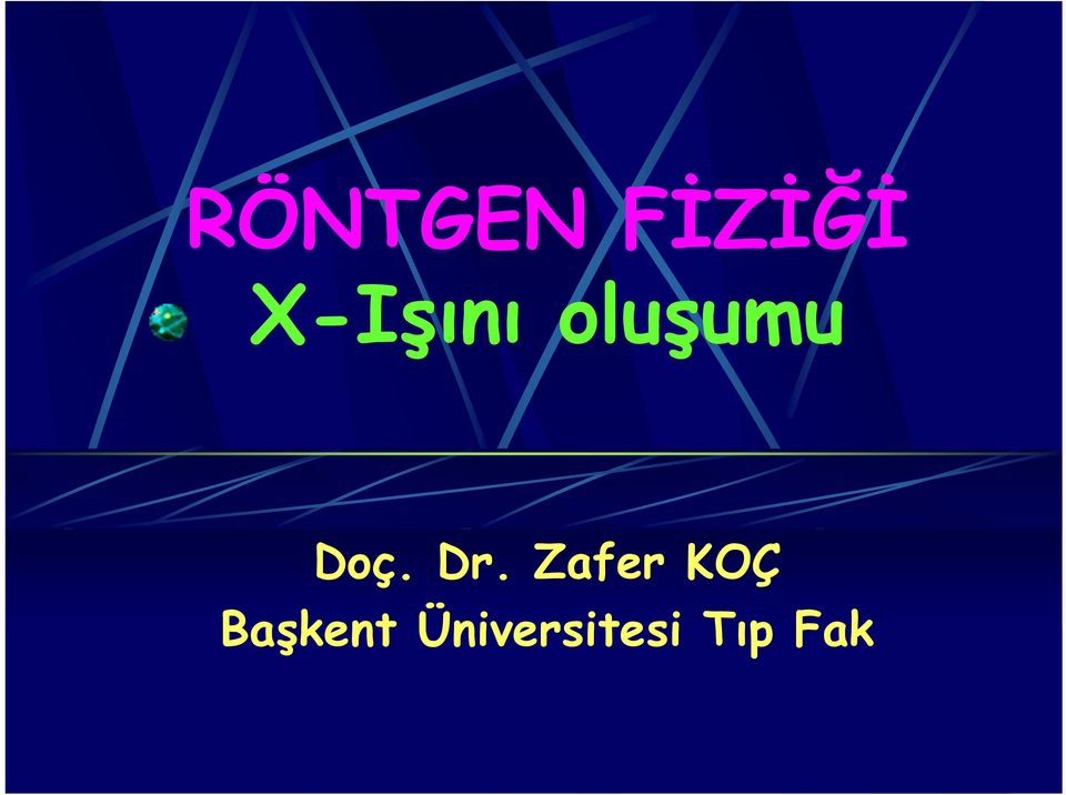 Dr. Zafer KOÇ
