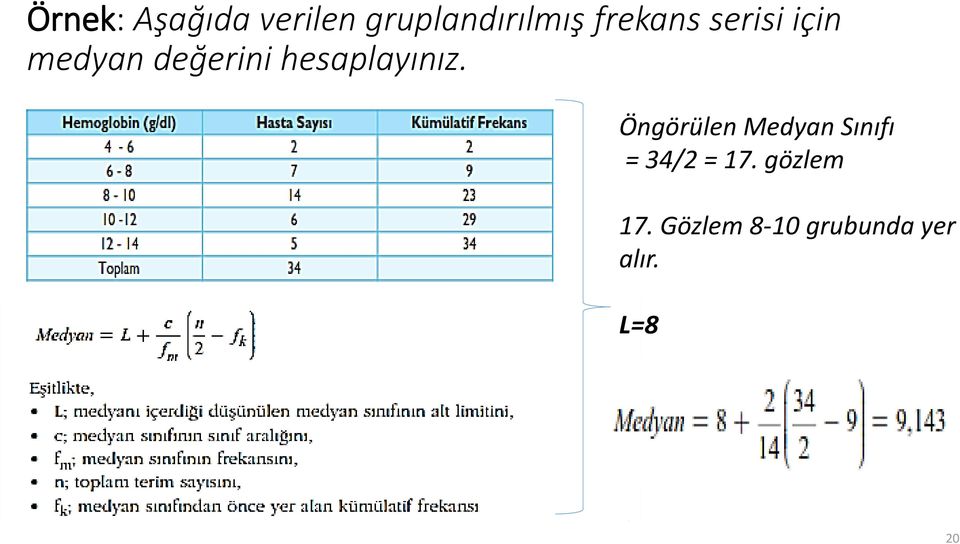 hesaplayınız.