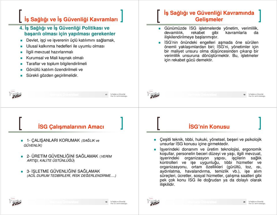 hazırlanmalı Kurumsal ve Mali kaynak olmalı Taraflar ve toplum bilgilendirilmeli Gönüllü katılım özendirilmeli ve Sürekli gözden geçirilmelidir.