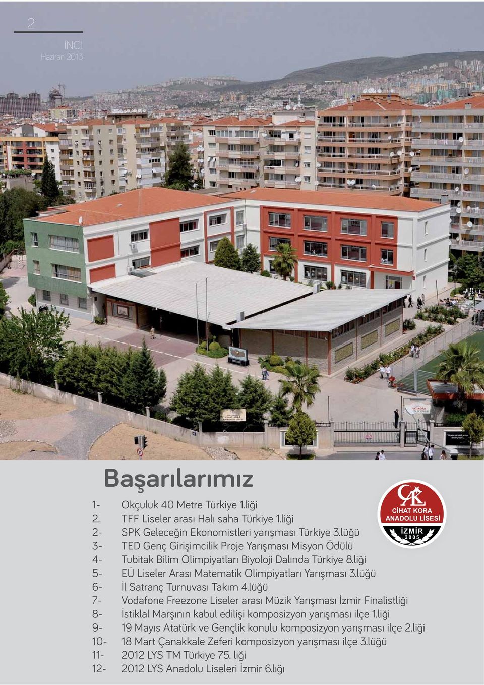 Cihat Kora Anadolu Lisesi - PDF Free Download