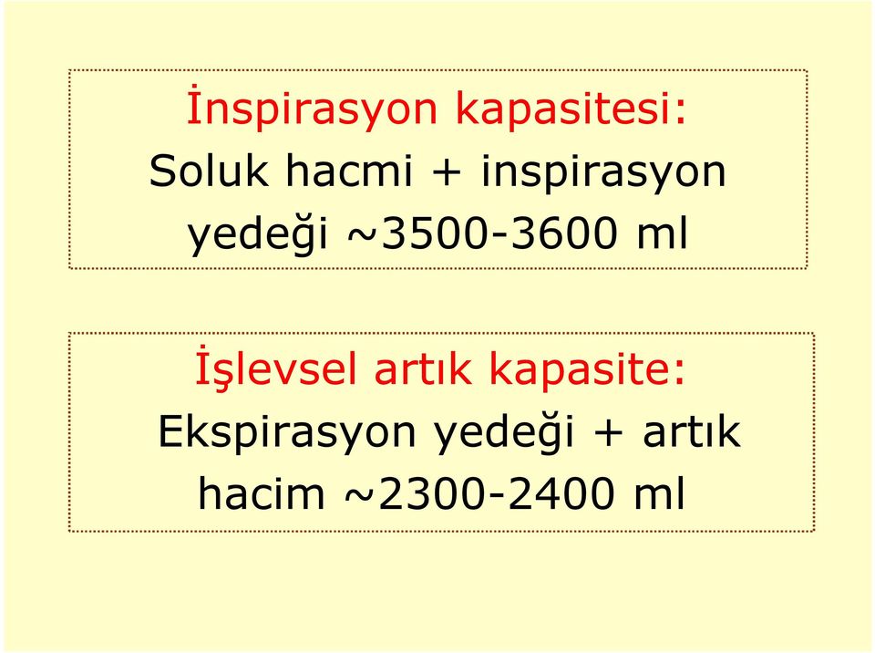 İşlevsel artık kapasite: