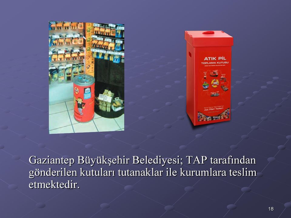 gönderilen kutuları