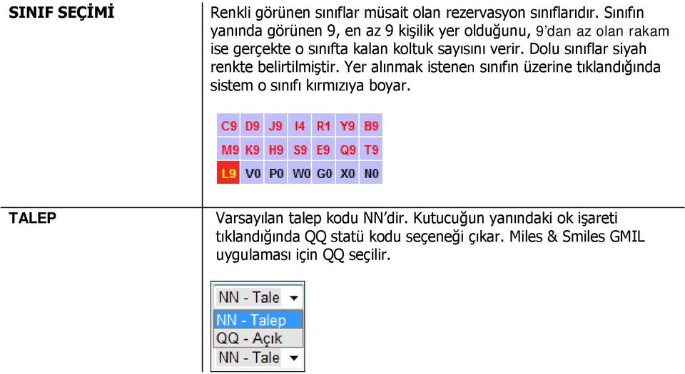 verir. Dolu sınıflar siyah renkte belirtilmiştir.