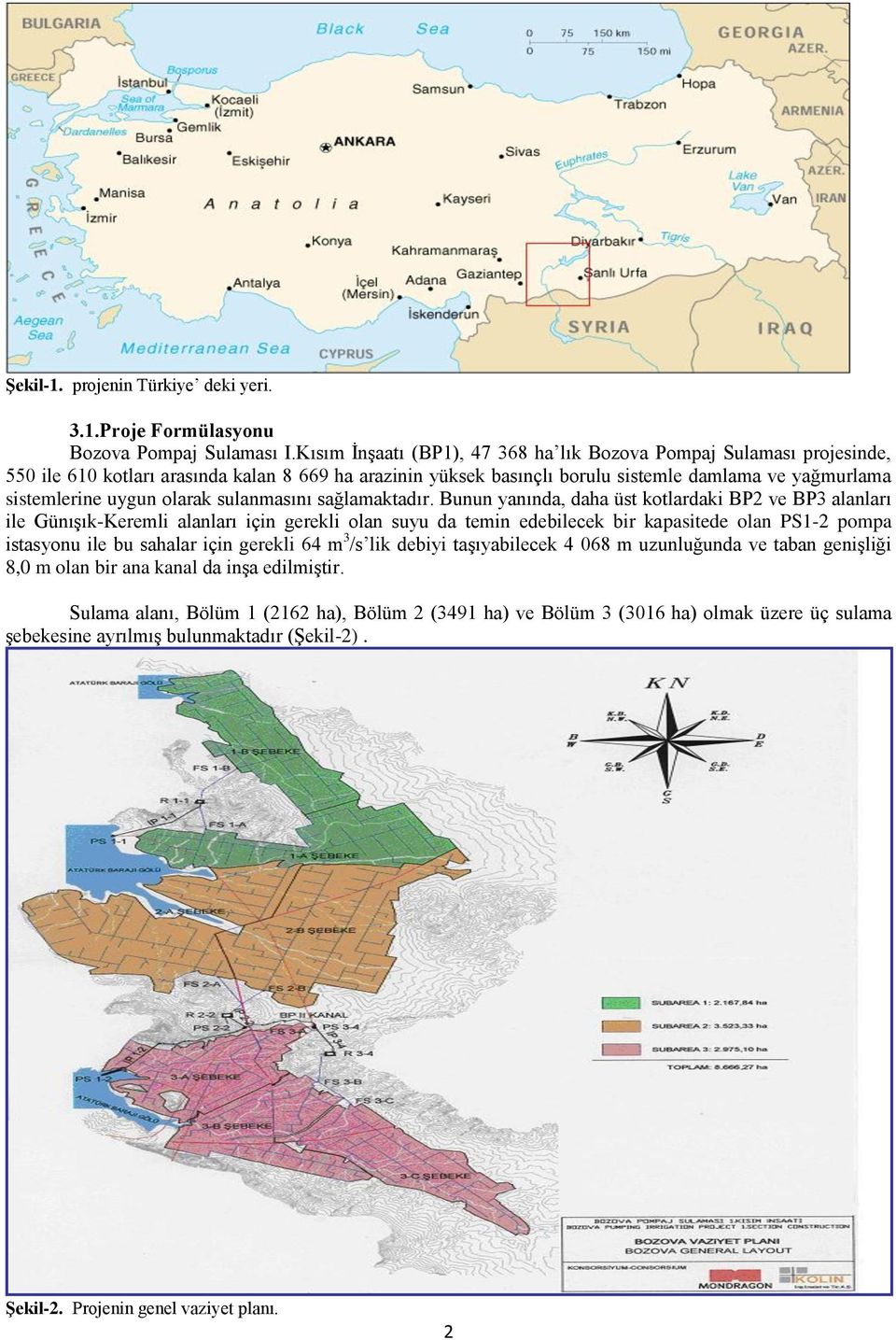 olarak sulanmasını sağlamaktadır.