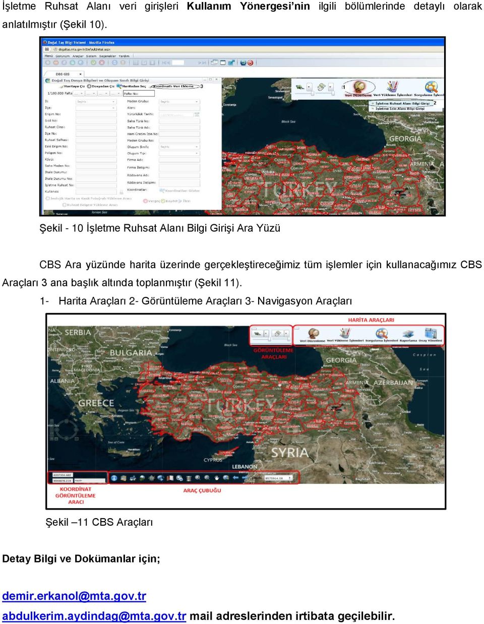 kullanacağımız CBS Araçları 3 ana başlık altında toplanmıştır (Şekil 11).