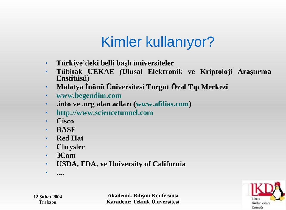 Kriptoloji Araştırma Enstitüsü) Malatya İnönü Üniversitesi Turgut Özal Tıp Merkezi