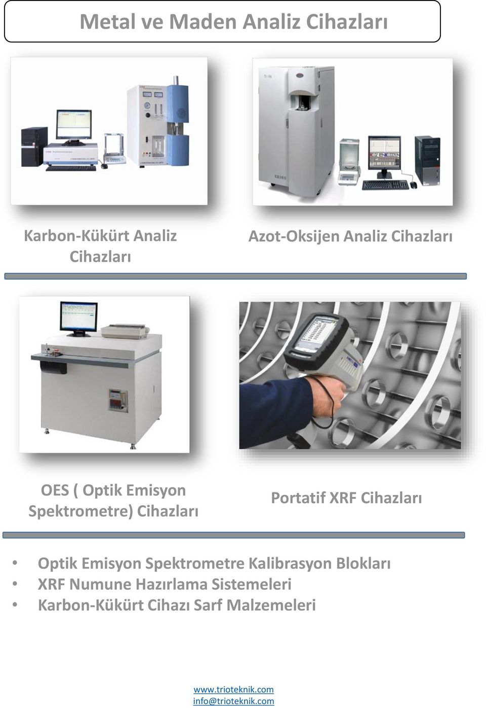 Cihazları Optik Emisyon Spektrometre Kalibrasyon Blokları XRF Numune Hazırlama