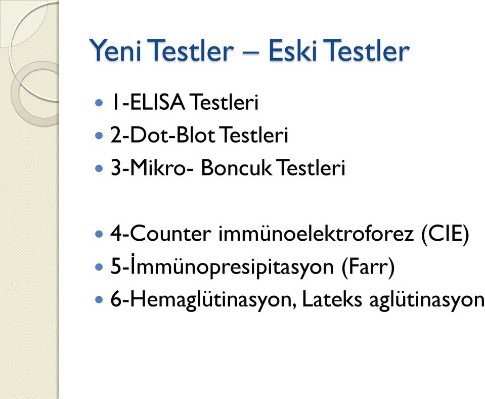 4-Counter immünoelektroforez (CIE)