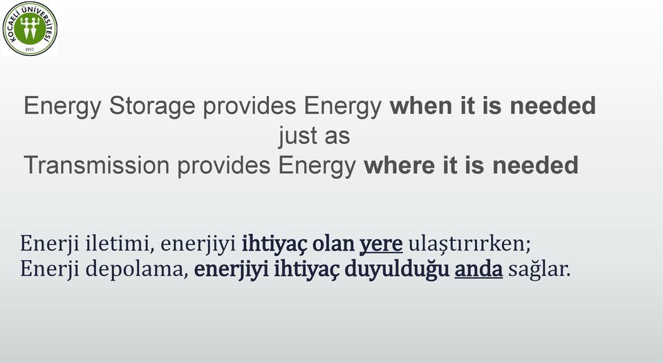 Enerji iletimi, enerjiyi ihtiyaç olan yere