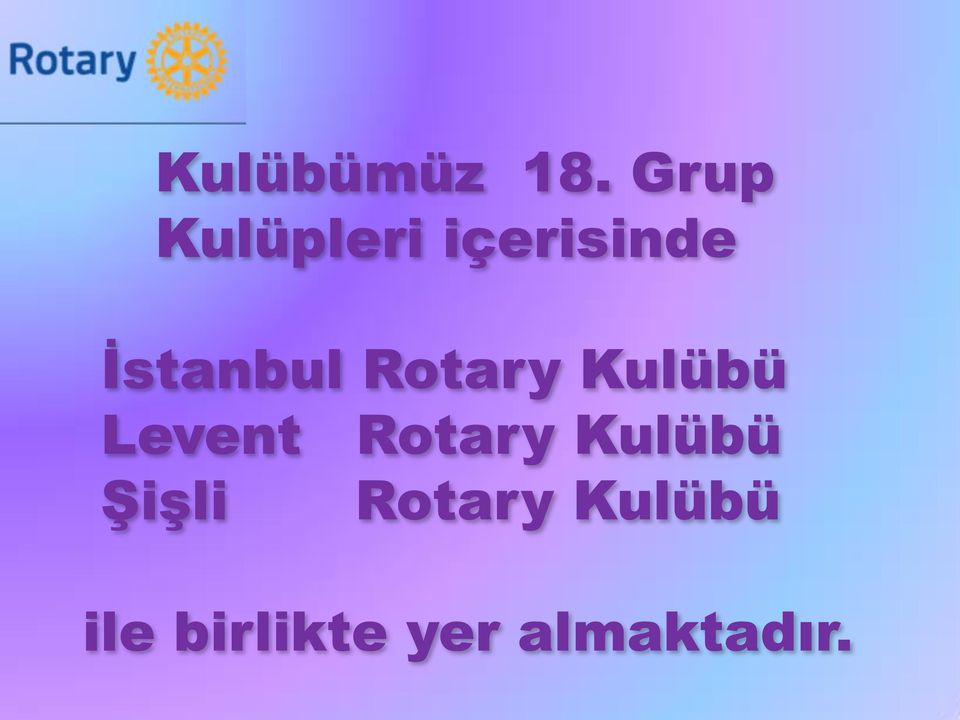 İstanbul Rotary Kulübü Levent