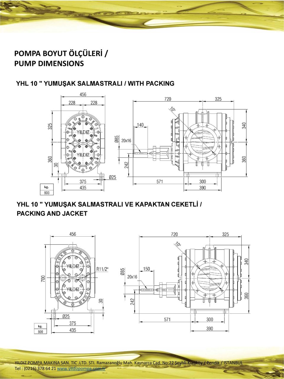 SALMASTRALI / WITH PACKING YHL 10 "