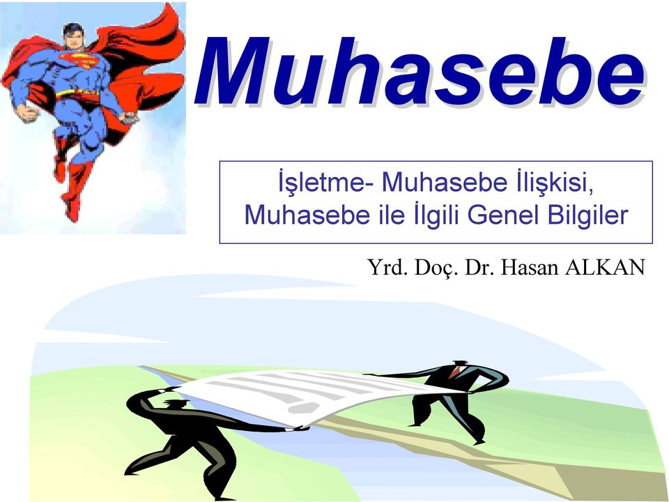 Muhasebe ile İlgili