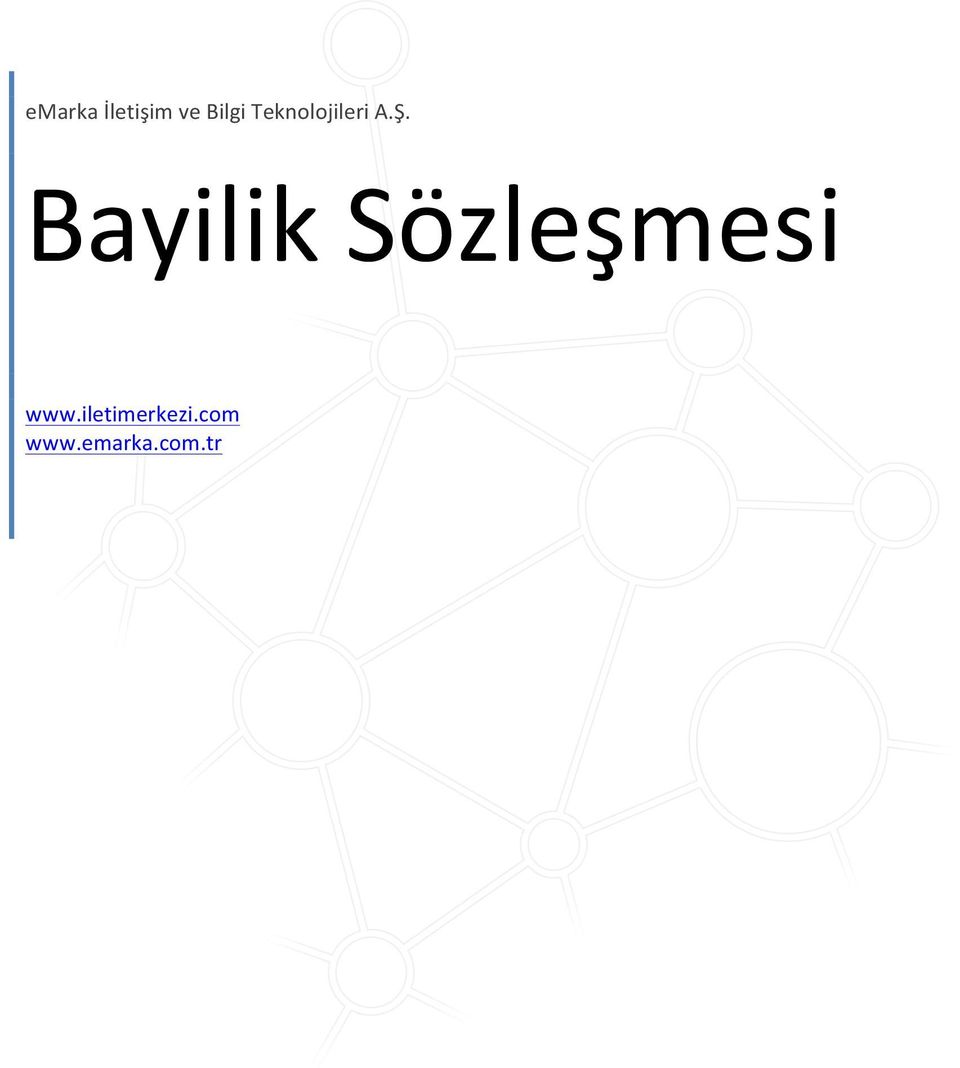 Bayilik Sözleşmesi www.