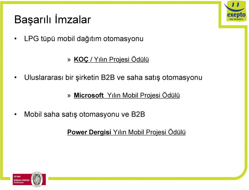 satış otomasyonu» Microsoft Yılın Mobil Projesi Ödülü Mobil