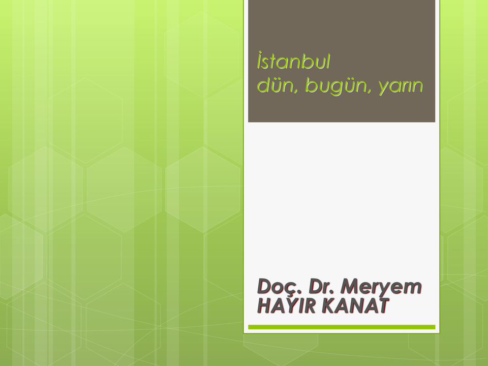 Doç. Dr.