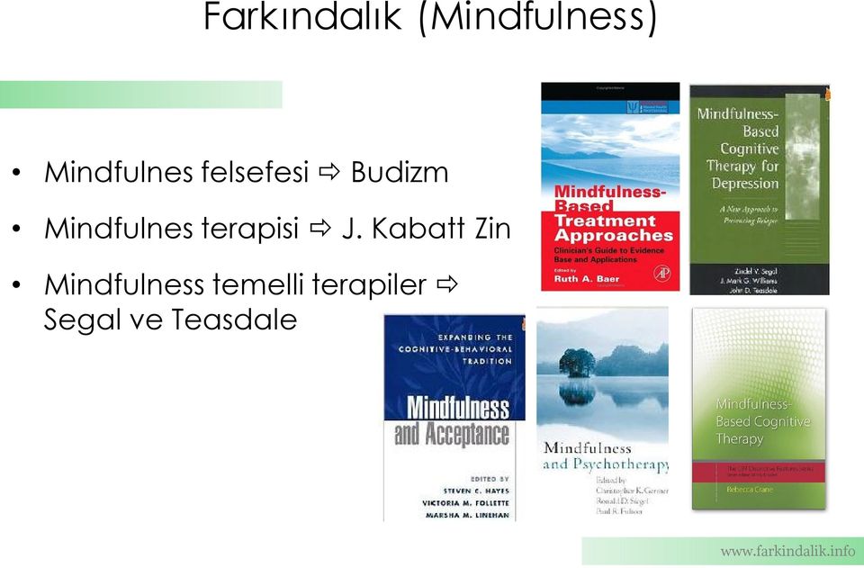 Mindfulnes terapisi J.