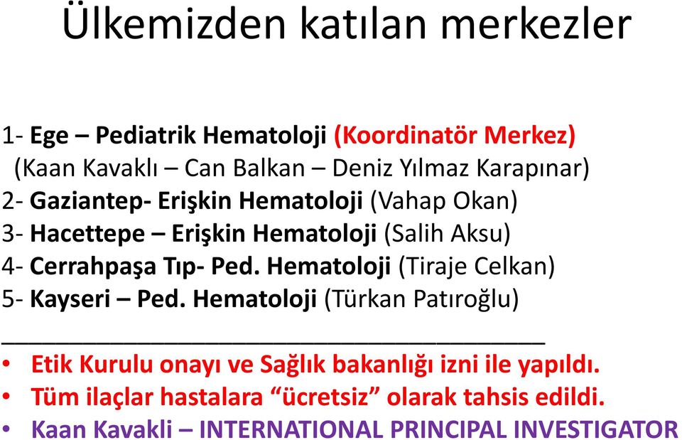 Tıp- Ped. Hematoloji (Tiraje Celkan) 5- Kayseri Ped.