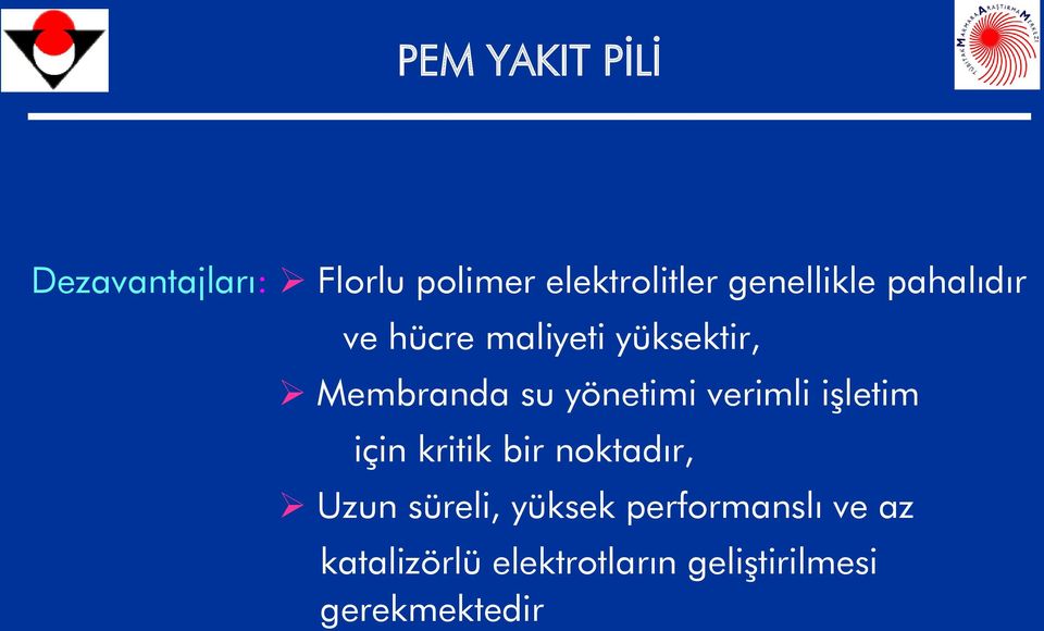 yönetimi verimli işletim için kritik bir noktadır, Uzun süreli,