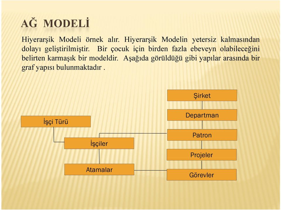 ş ş Bir çocuk için birden fazla ebeveyn olabileceğiniğ belirten karmaşık bir