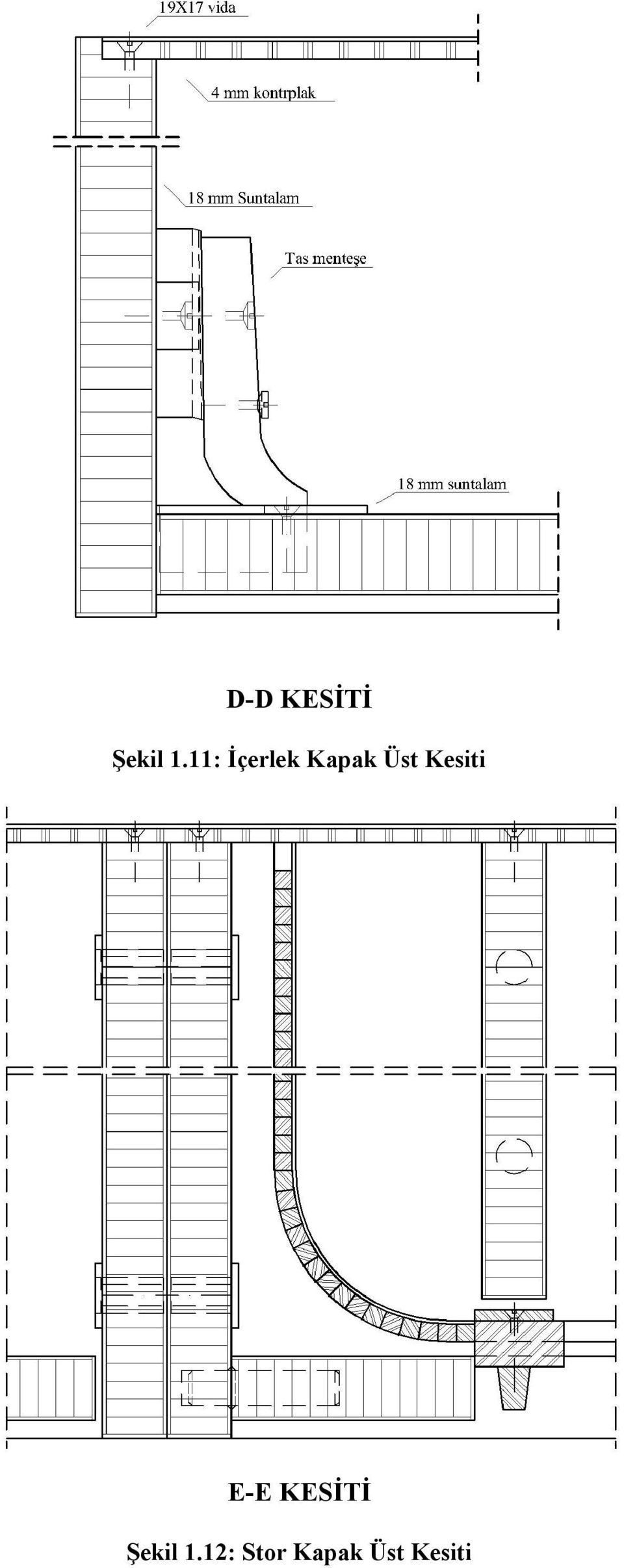 Kesiti E-E KESİTİ