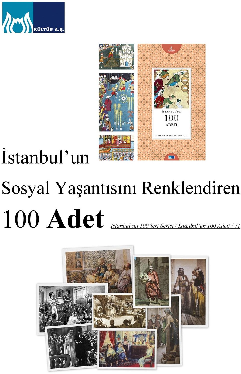 100 Adet İstanbul un 100
