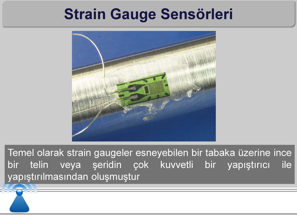 ince bir telin veya şeridin çok kuvvetli