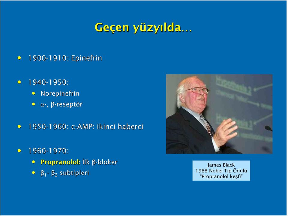 ikinci haberci 1960-1970: 1970: Propranolol: İlk β-blokerbloker