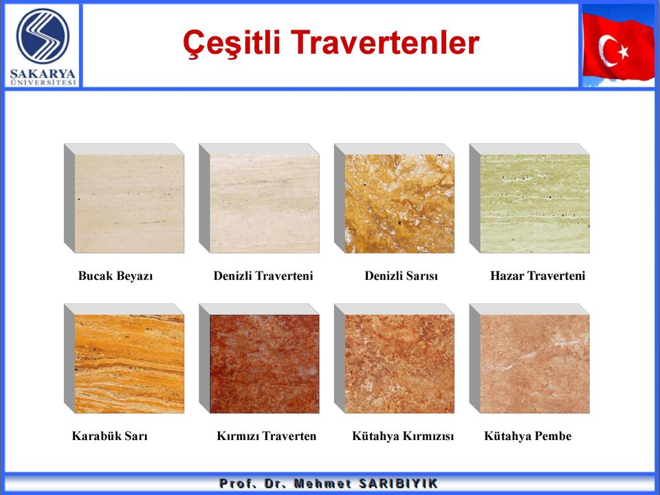 Hazar Traverteni Karabük Sarı