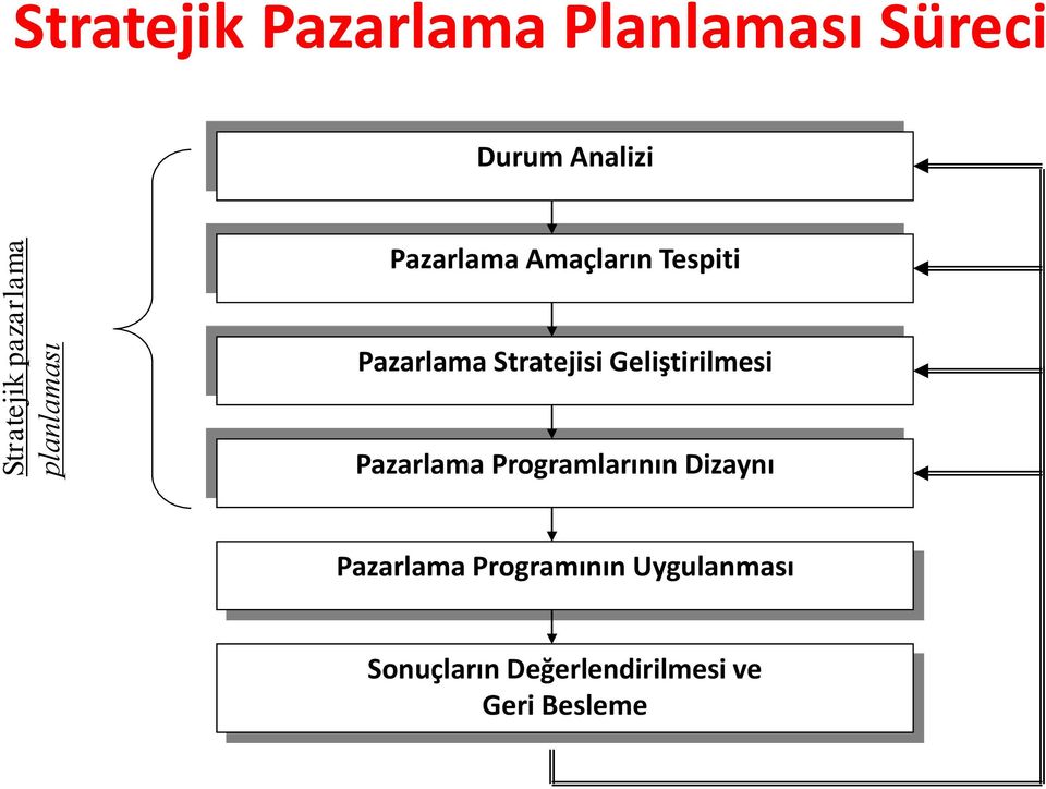 Stratejisi Geliştirilmesi Pazarlama Programlarının Dizaynı