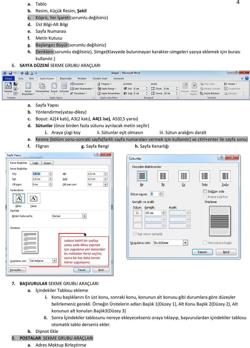 MİCROSOFT WORD PROGRAMI ÇALIŞMA KAĞIDI - PDF Free Download