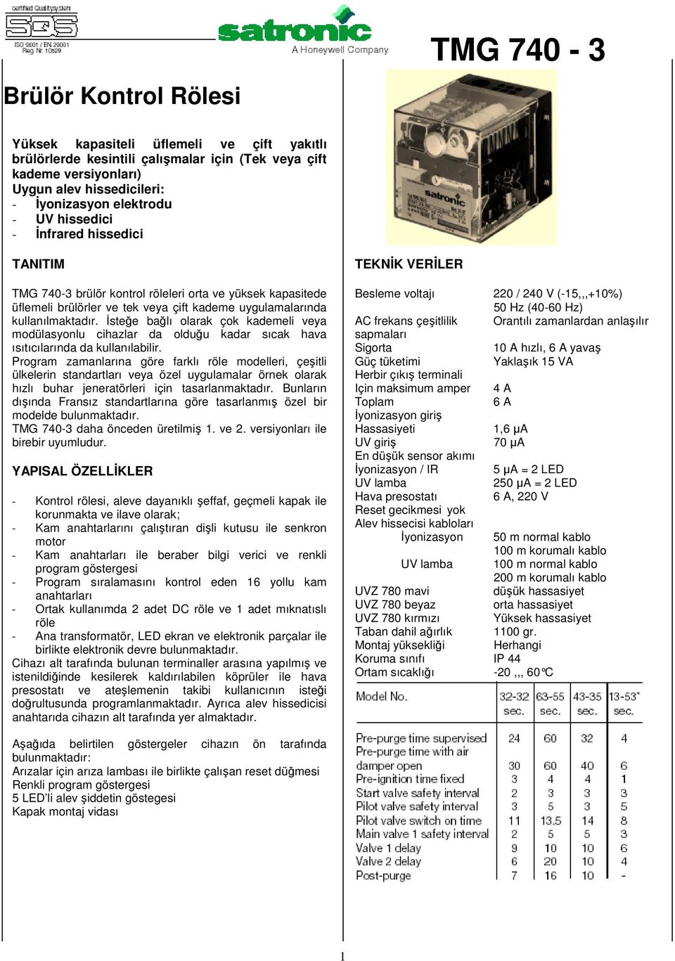 İsteğe bağlı olarak çok kademeli veya modülasyonlu cihazlar da olduğu kadar sıcak hava ısıtıcılarında da kullanılabilir.