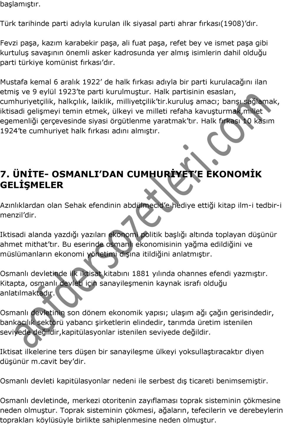 Mustafa kemal 6 aralık 1922 de halk fırkası adıyla bir parti kurulacağını ilan etmiş ve 9 eylül 1923 te parti kurulmuştur.