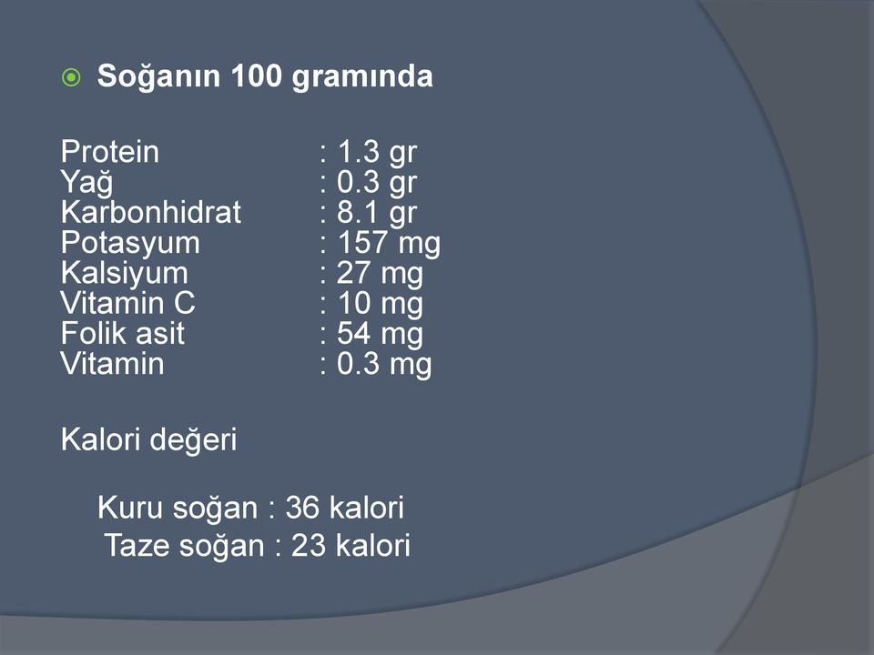 3 gr : 8.1 gr : 157 mg : 27 mg : 10 mg : 54 mg : 0.