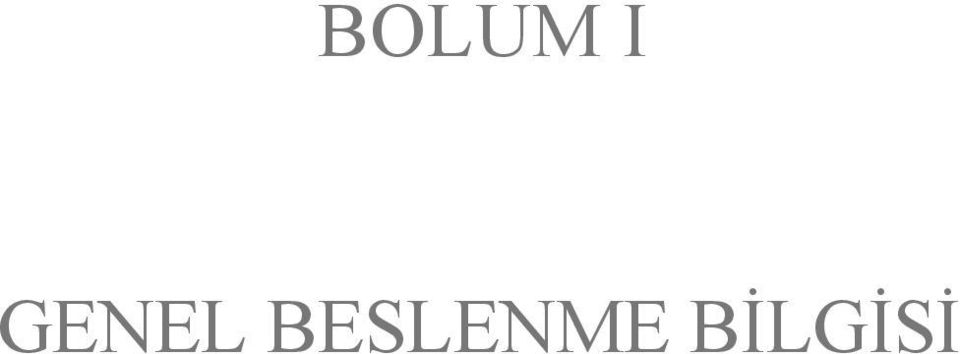 BESLENME