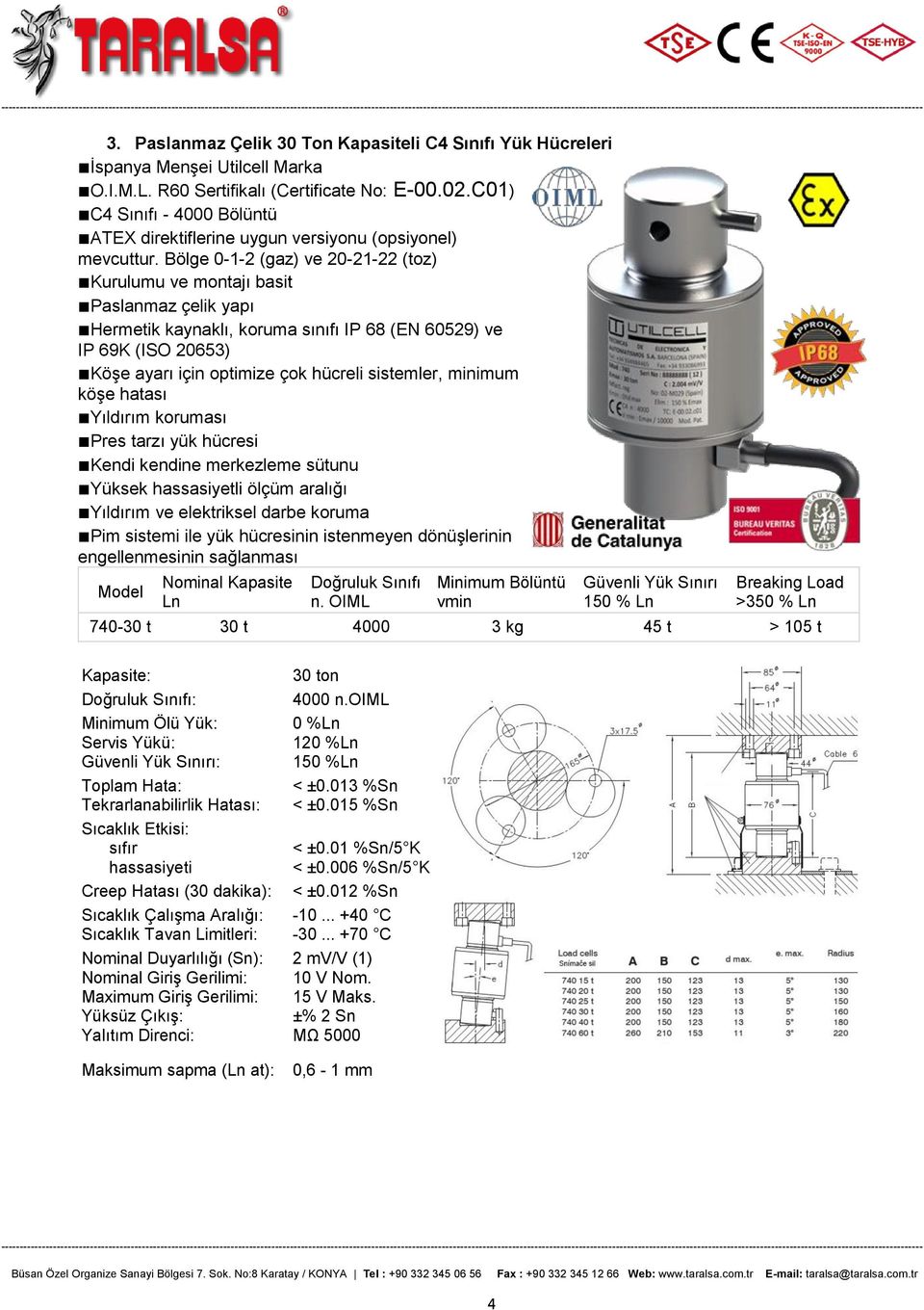 Bölge 0-1-2 (gaz) ve 20-21-22 (toz) Kurulumu ve montajı basit Paslanmaz çelik yapı Hermetik kaynaklı, koruma sınıfı IP 68 (EN 60529) ve IP 69K (ISO 20653) Köşe ayarı için optimize çok hücreli