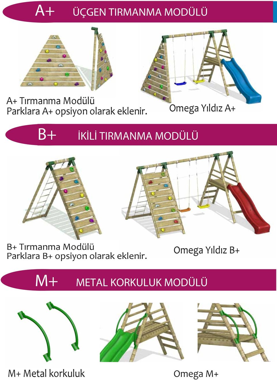 mega Yıldız A+ B+ İKİLİ TMANMA MDÜLÜ B+ Tırmanma Modülü