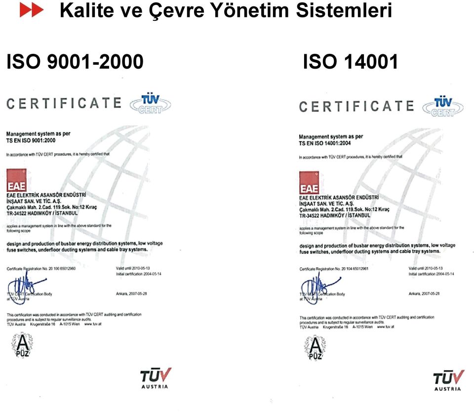 Sistemleri ISO
