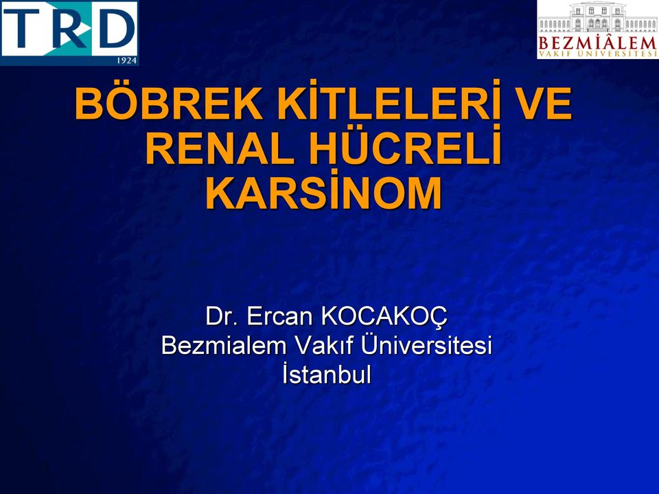 Dr. Ercan KOCAKOÇ