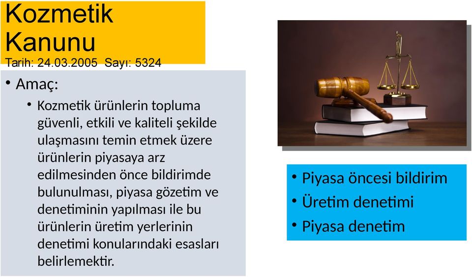 temin etmek üzere ürünlerin piyasaya arz edilmesinden önce bildirimde bulunulması, piyasa