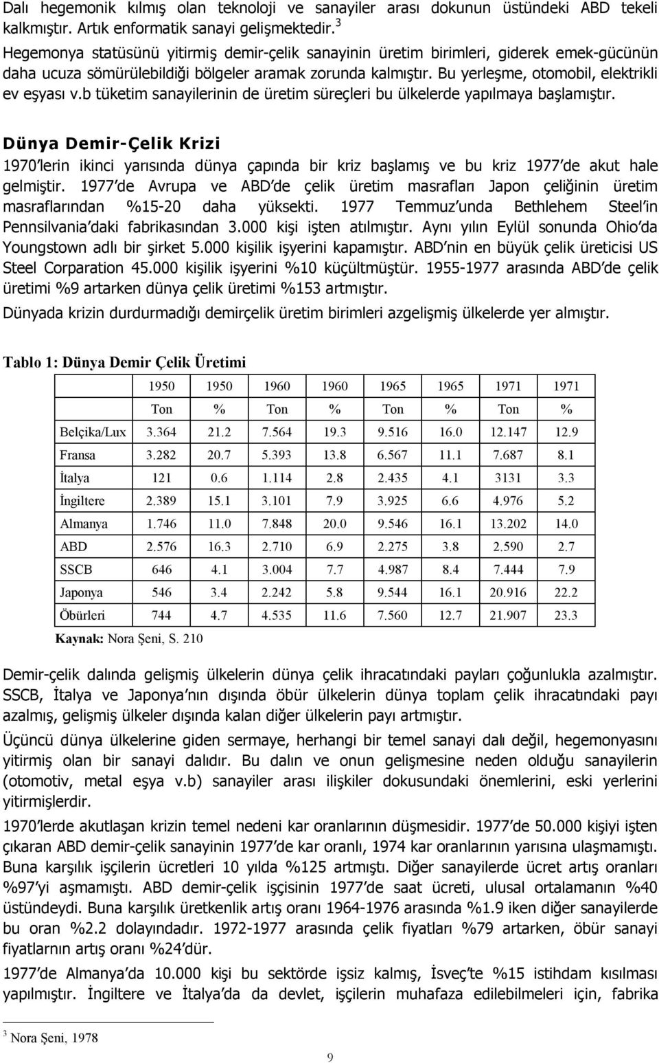 b tüketim sanayilerinin de üretim süreçleri bu ülkelerde yapılmaya başlamıştır.