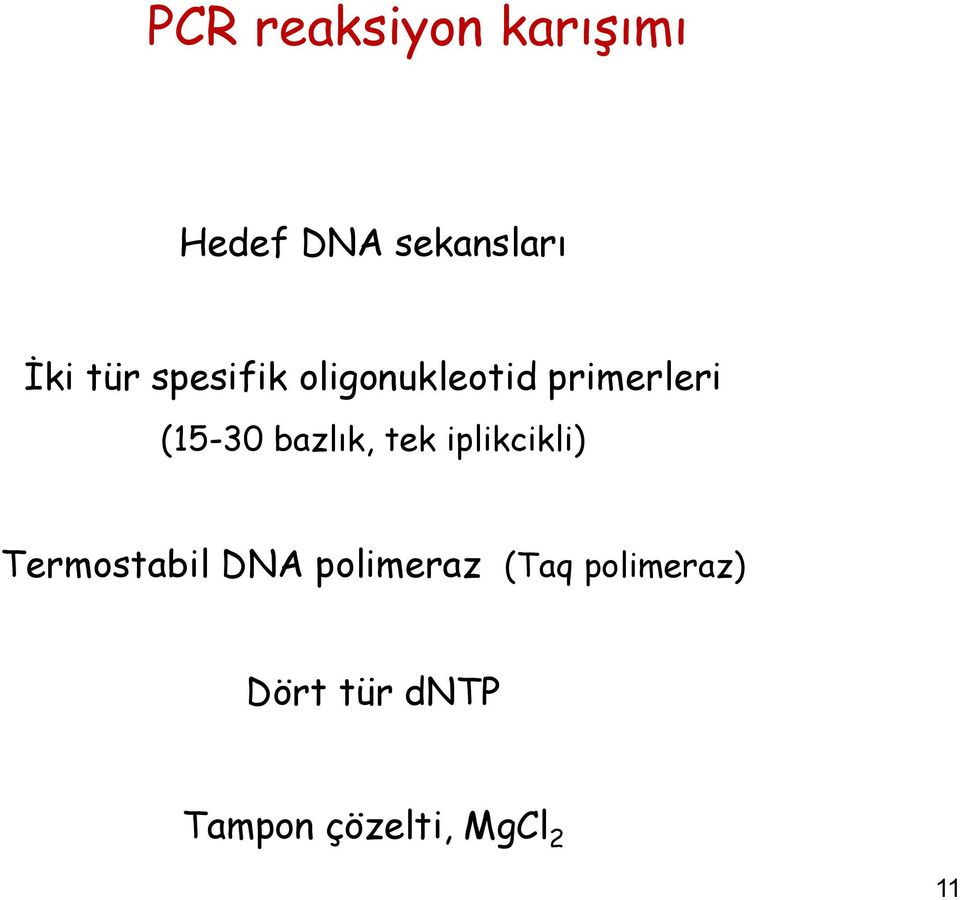 bazlık, tek iplikcikli) Termostabil DNA polimeraz