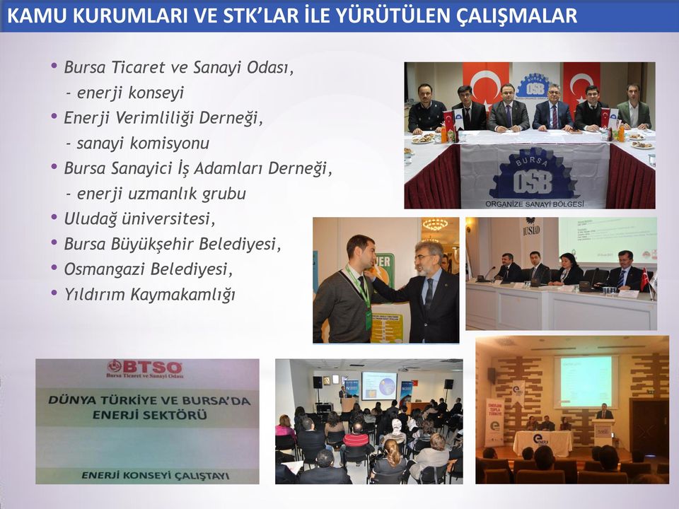 Bursa Sanayici İş Adamları Derneği, - enerji uzmanlık grubu Uludağ