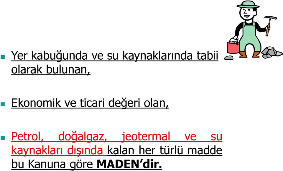 Petrol, doğalgaz, jeotermal ve su kaynakları