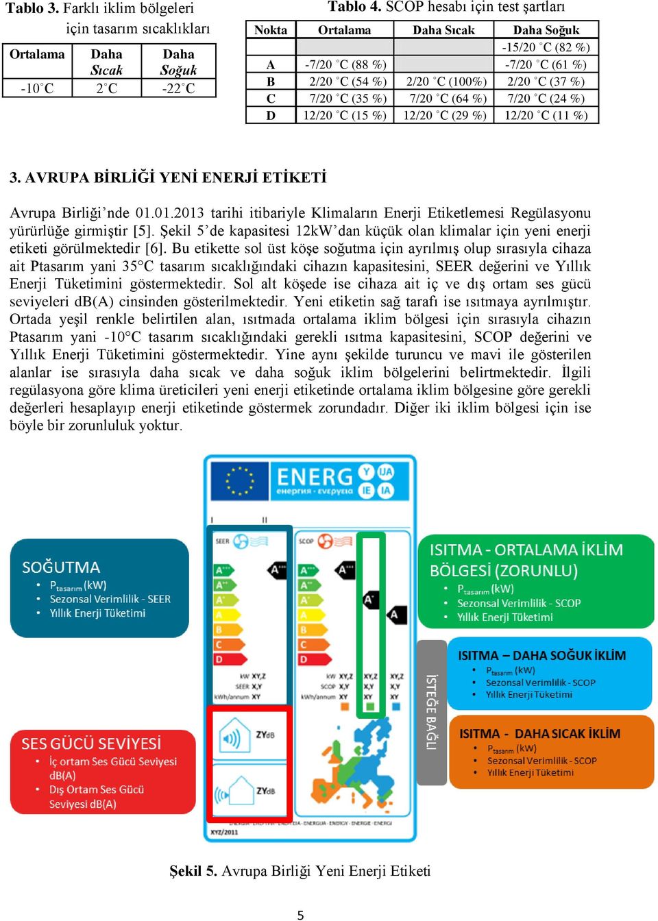 (24 %) D 12/20 C (15 %) 12/20 C (29 %) 12/20 C (11 %) 3. AVRUPA BİRLİĞİ YENİ ENERJİ ETİKETİ Avrupa Birliği nde 01.