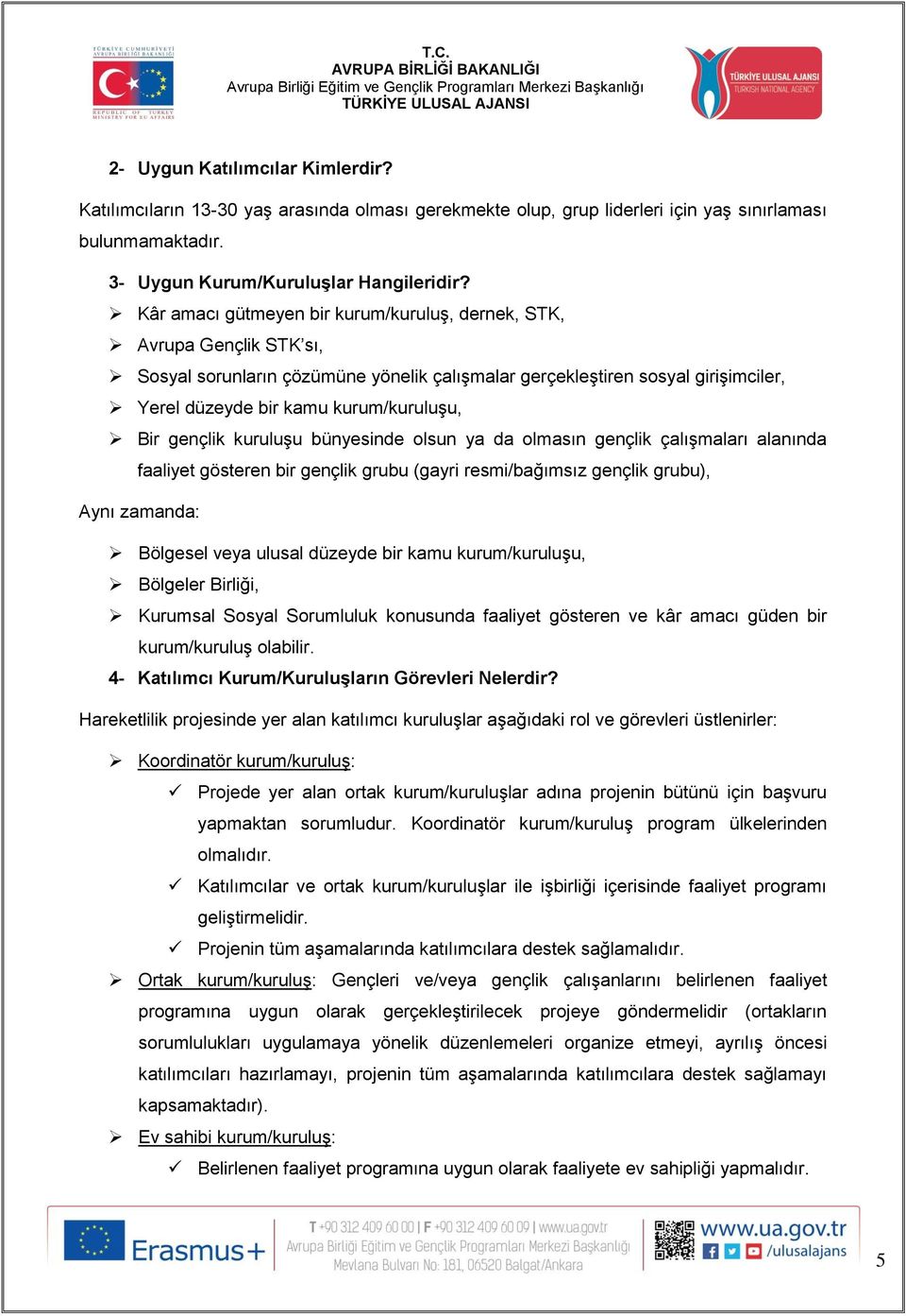 gençlik kuruluşu bünyesinde olsun ya da olmasın gençlik çalışmaları alanında faaliyet gösteren bir gençlik grubu (gayri resmi/bağımsız gençlik grubu), Aynı zamanda: Bölgesel veya ulusal düzeyde bir