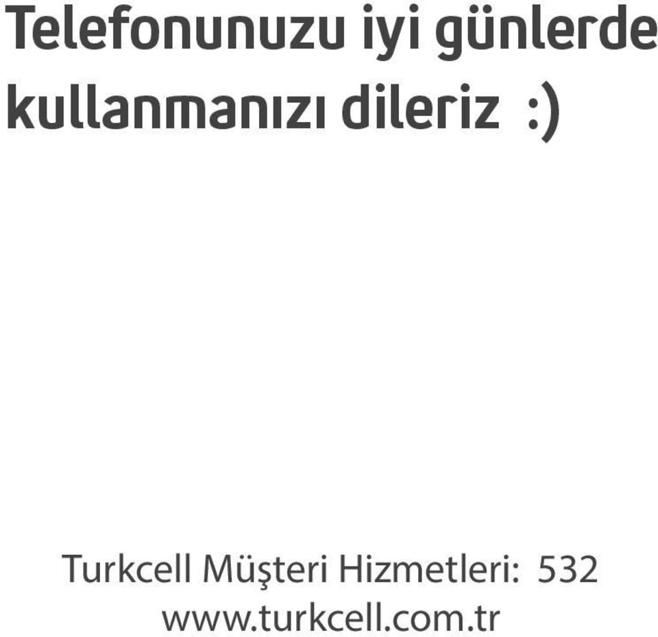 Turkcell Müşteri